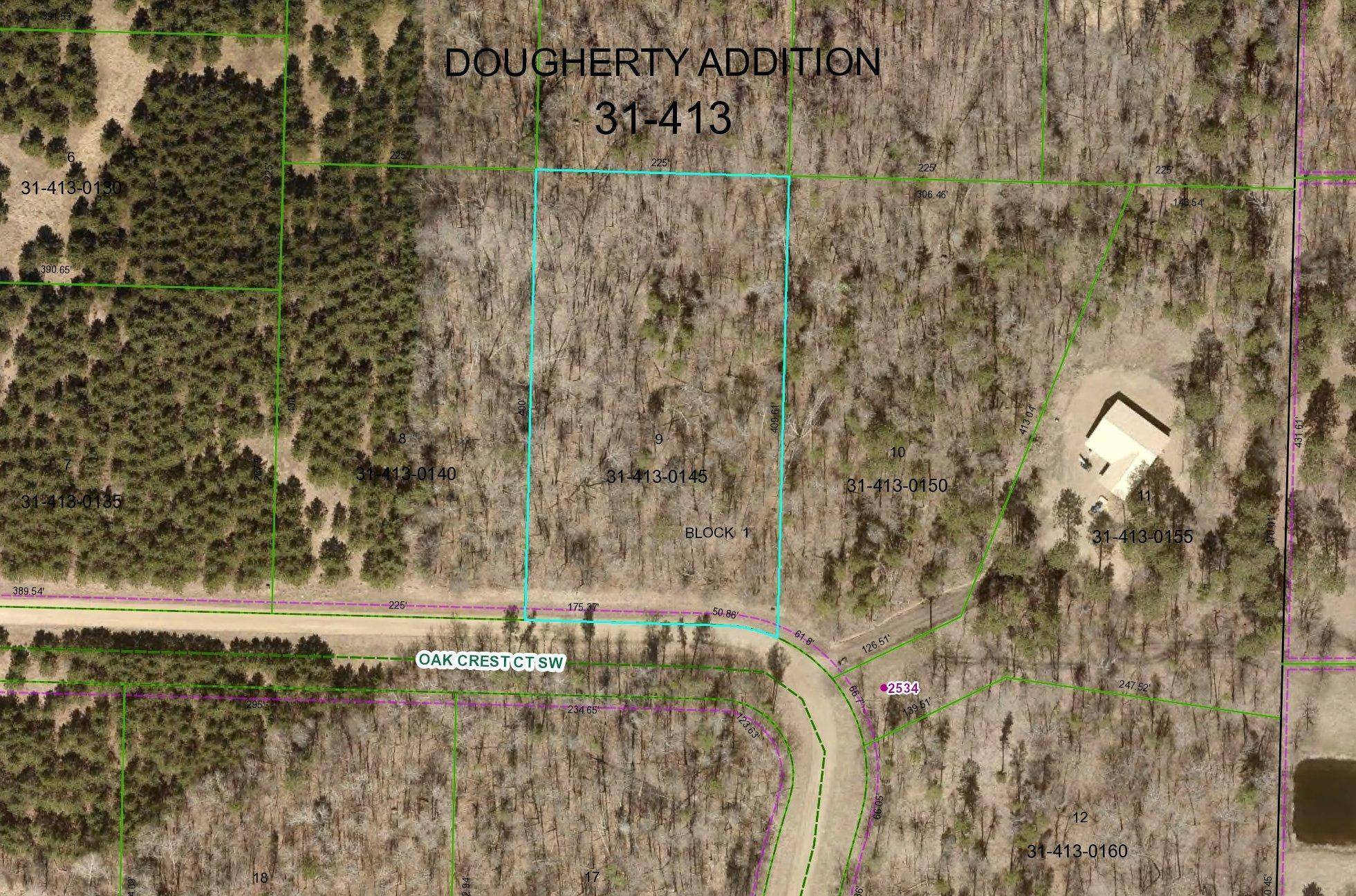 Backus, MN 56435,Lot 9 OAK CREST CT SW