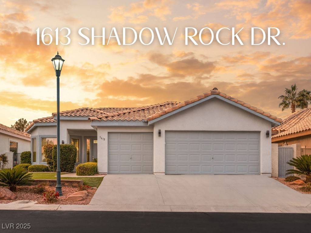 Las Vegas, NV 89117,1613 Shadow Rock DR