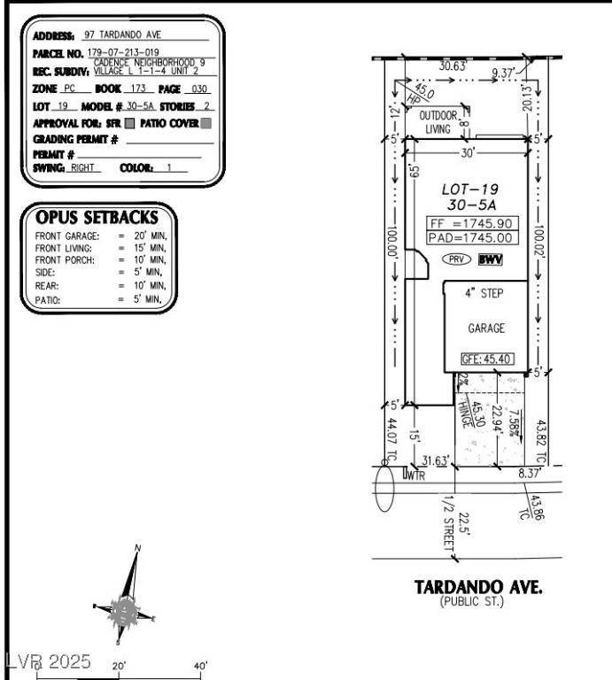 Henderson, NV 89015,97 Tardando AVE