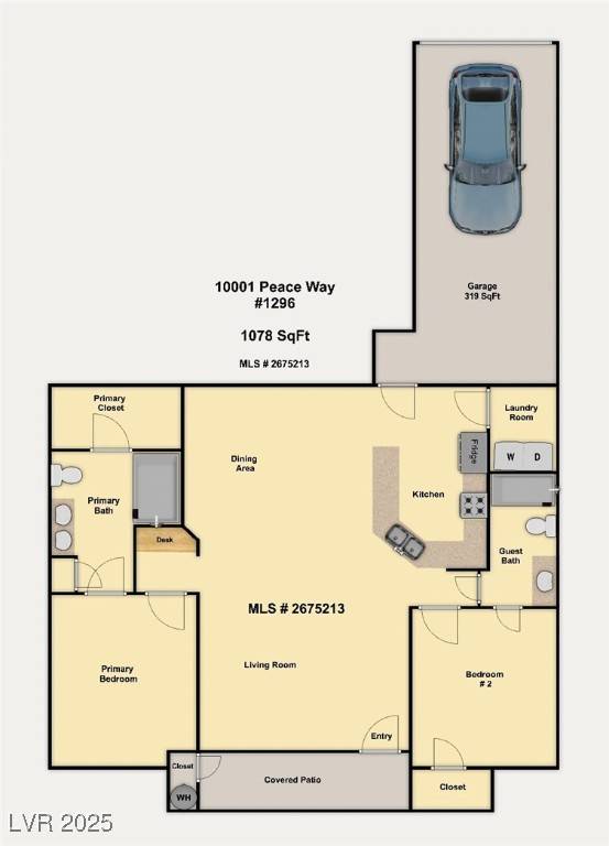Las Vegas, NV 89147,10001 Peace WAY #1296