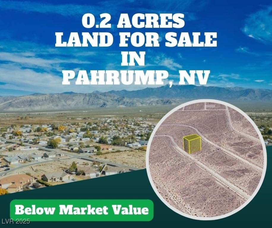 Pahrump, NV 89060,6571 N Melwood LN