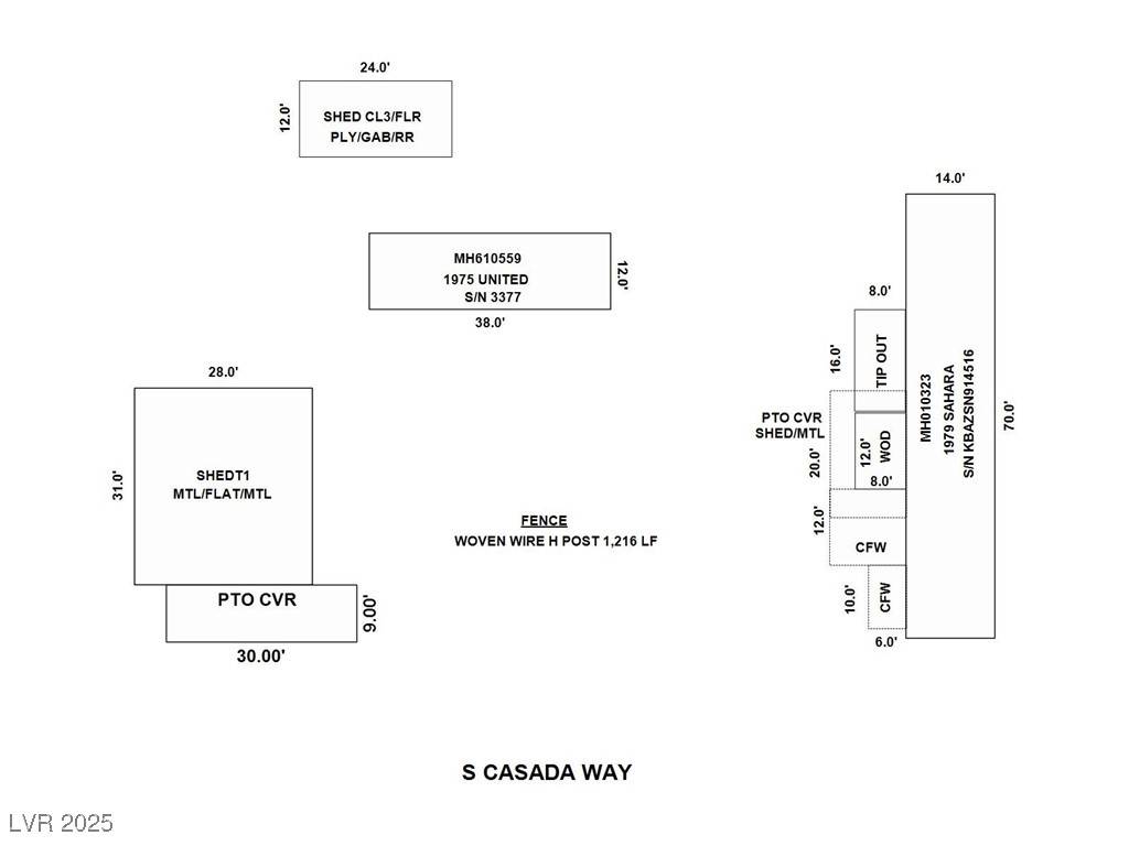 Amargosa Valley, NV 89020,1054 S Casada WAY