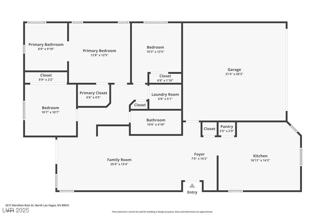 North Las Vegas, NV 89031,5517 Meridian Rain ST