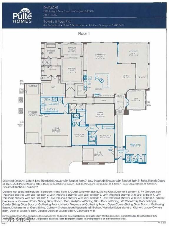 Las Vegas, NV 89118,4630 Blushing Dawn AVE