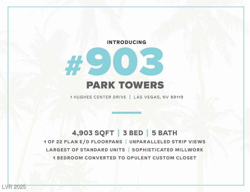 Las Vegas, NV 89169,1 Hughes Center DR #903
