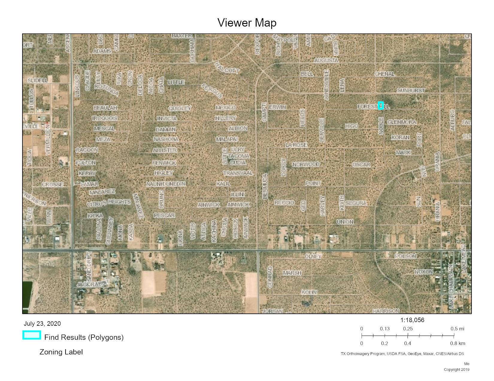 Horizon City, TX 79928,TBD Forest Hill Ave