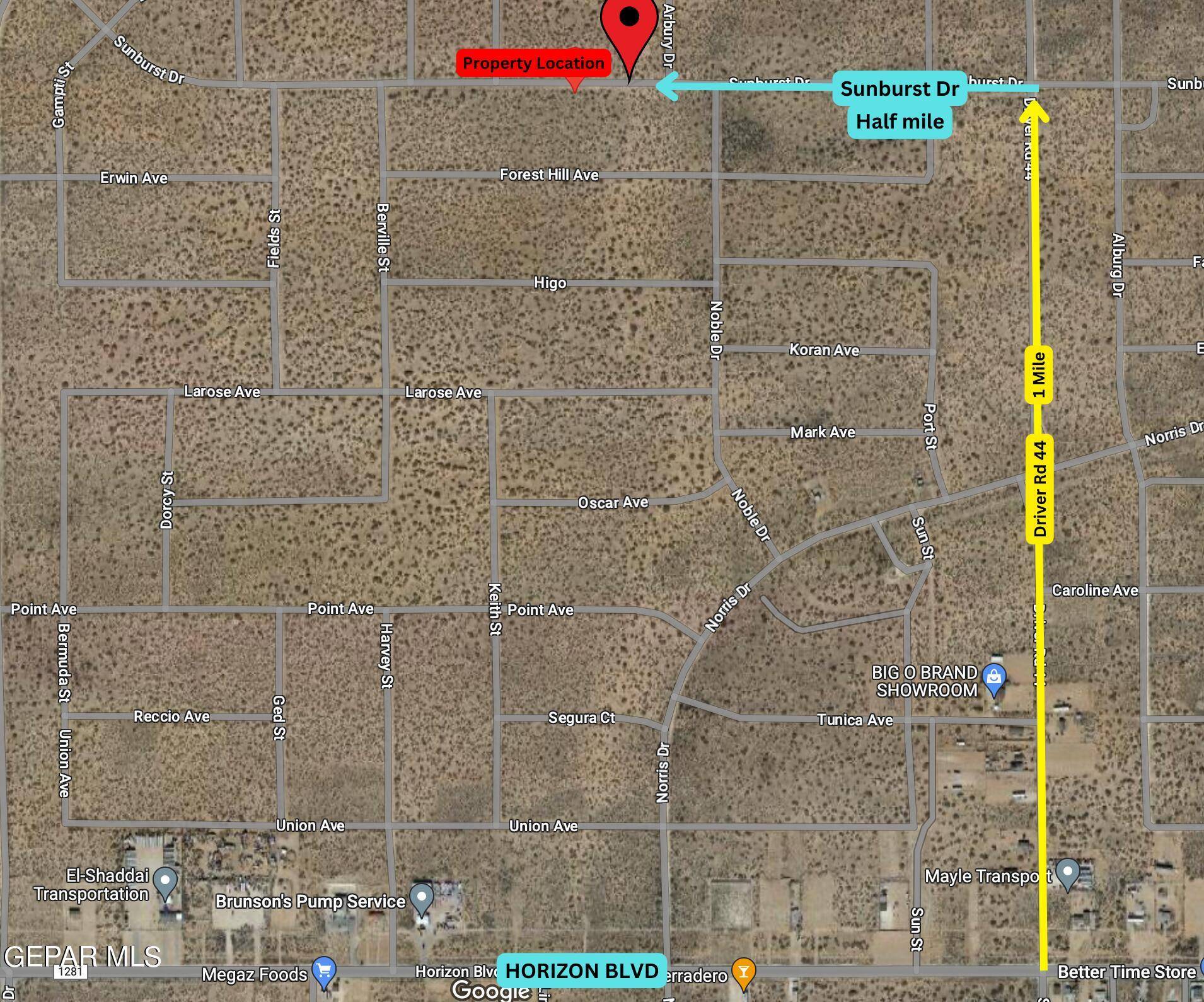 Horizon City, TX 79928,LOT 9-11 Sunburst DR