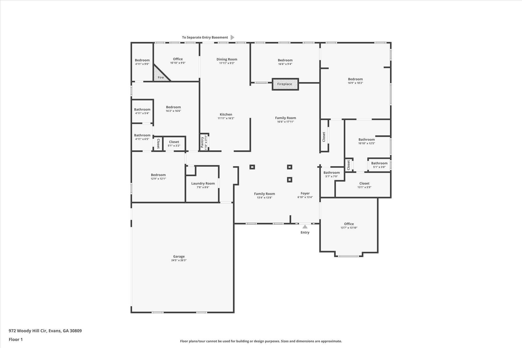 Evans, GA 30809,972 WOODY HILL CIR
