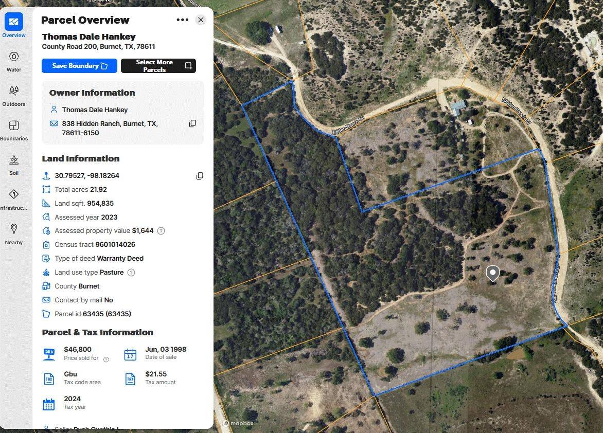 Burnet, TX 78611,838 Hidden Ranch RD