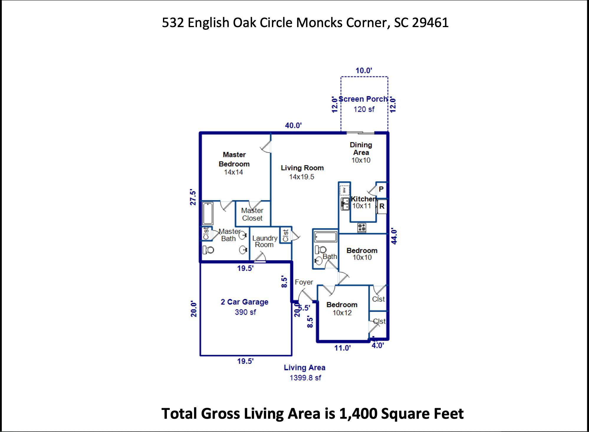 Moncks Corner, SC 29461,532 English Oak Cir