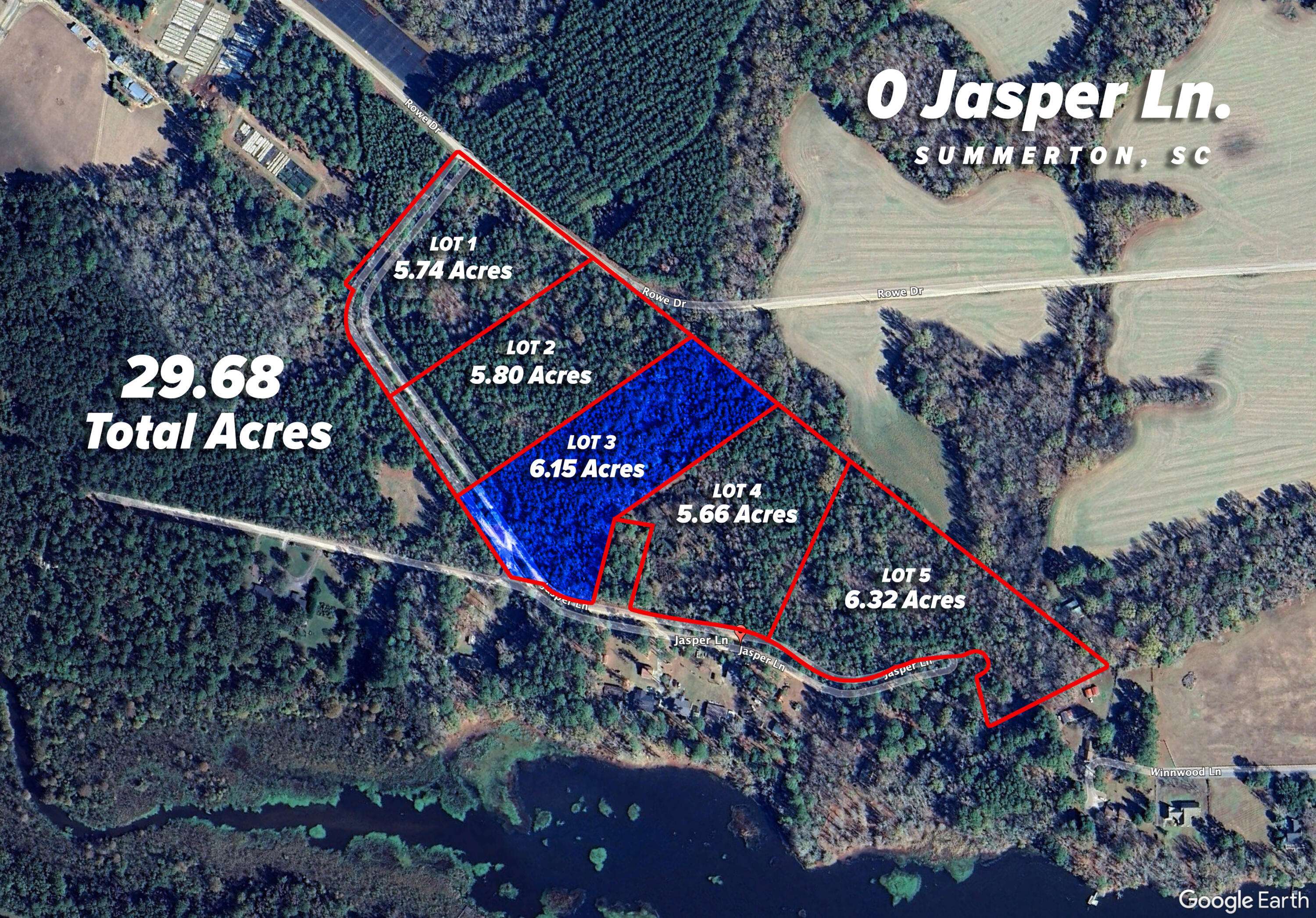 Summerton, SC 29148,0 Jasper Ln