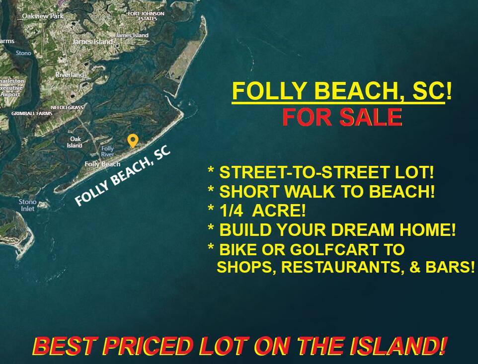 Folly Beach, SC 29439,1012 E Cooper Ave