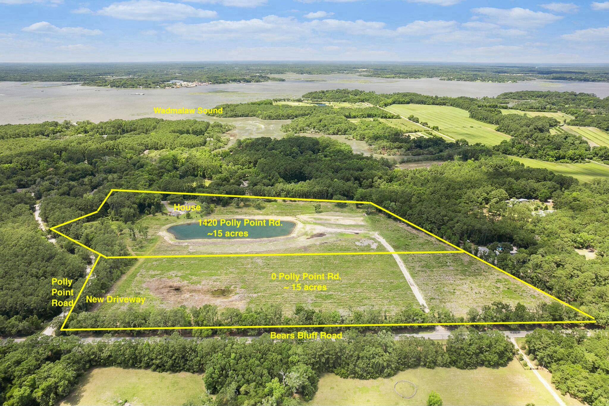 Wadmalaw Island, SC 29487,1420 Polly Point Rd