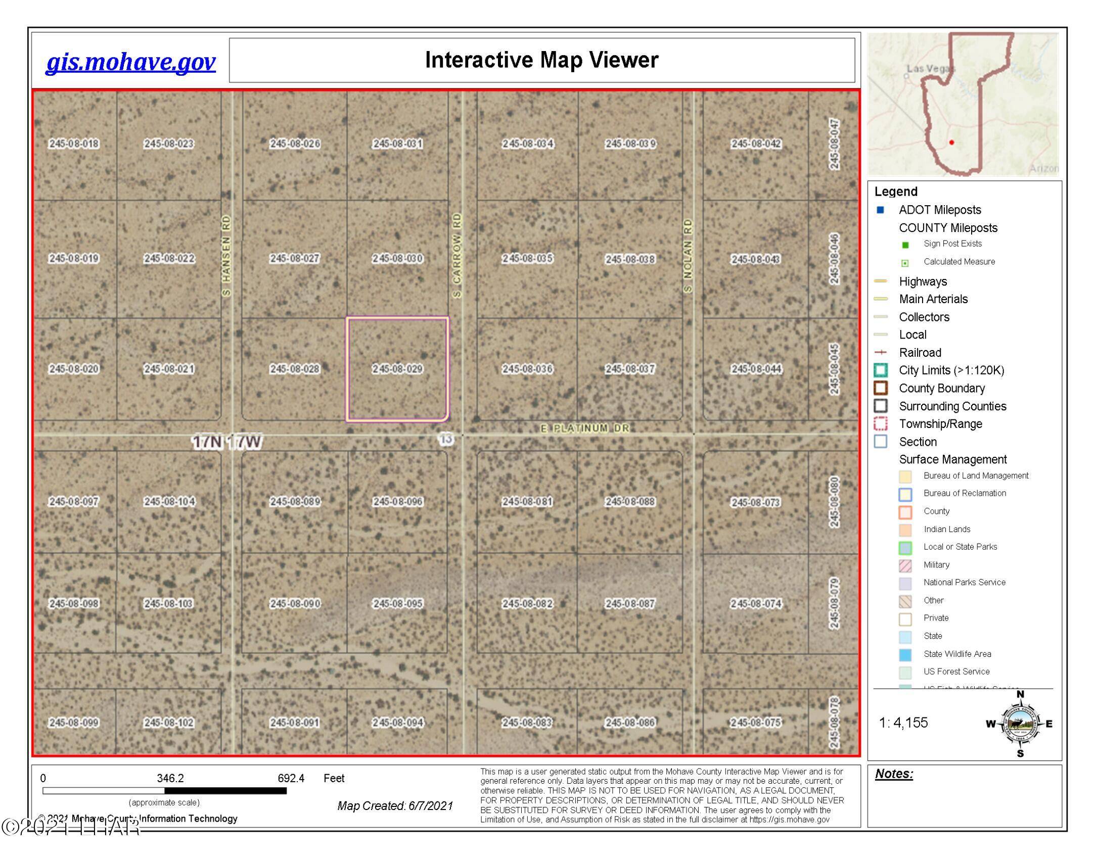 Yucca, AZ 86438,Lot5 Carrow Rd