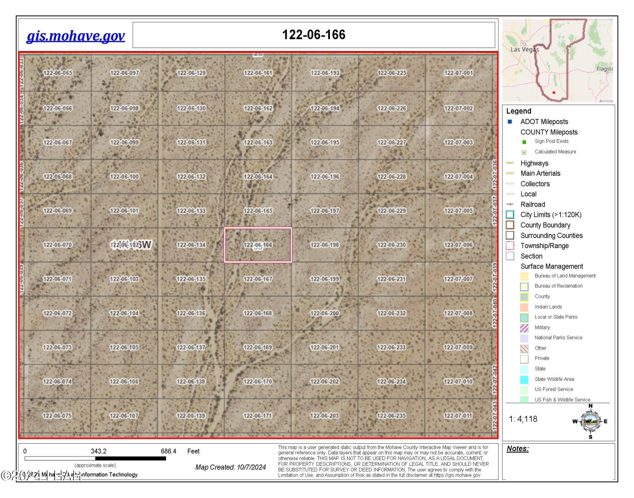 Yucca, AZ 86438,Lot 166 Lake Havasu Acres