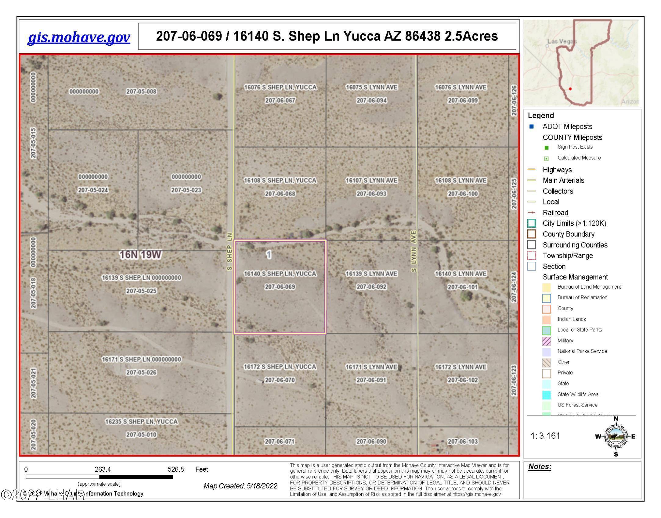 Yucca, AZ 86438,16140 S Shep Ln