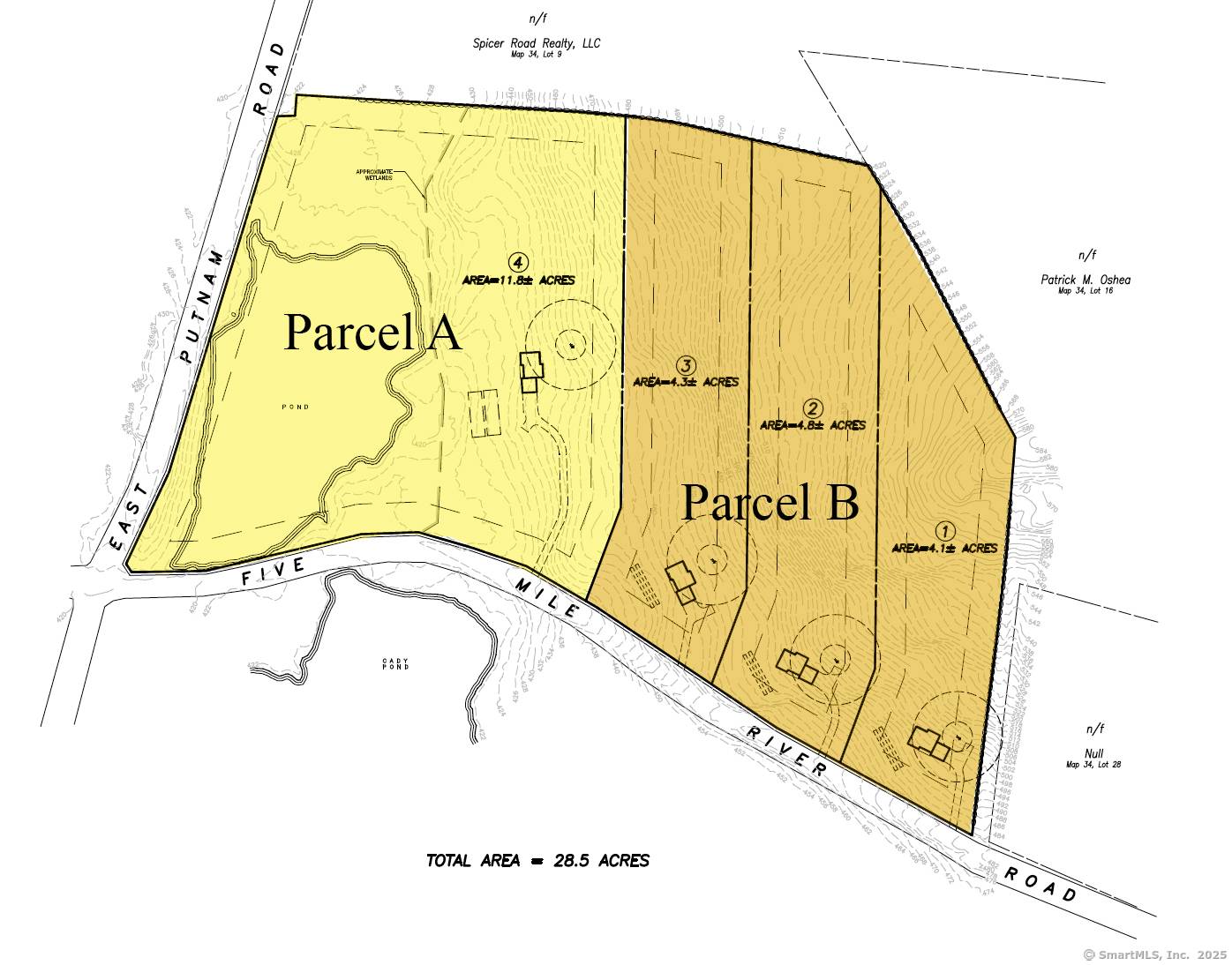 Putnam, CT 06260,634 Parcel B 5 Mile River Road