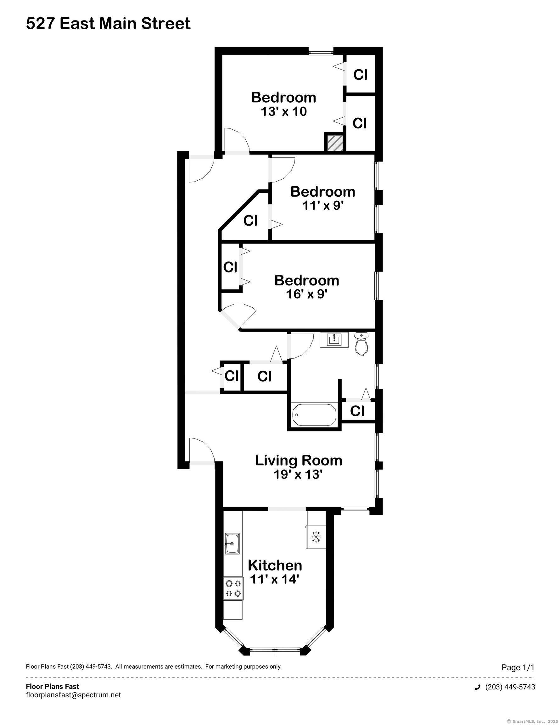 Bridgeport, CT 06608,527 East Main Street #2nd floor Right