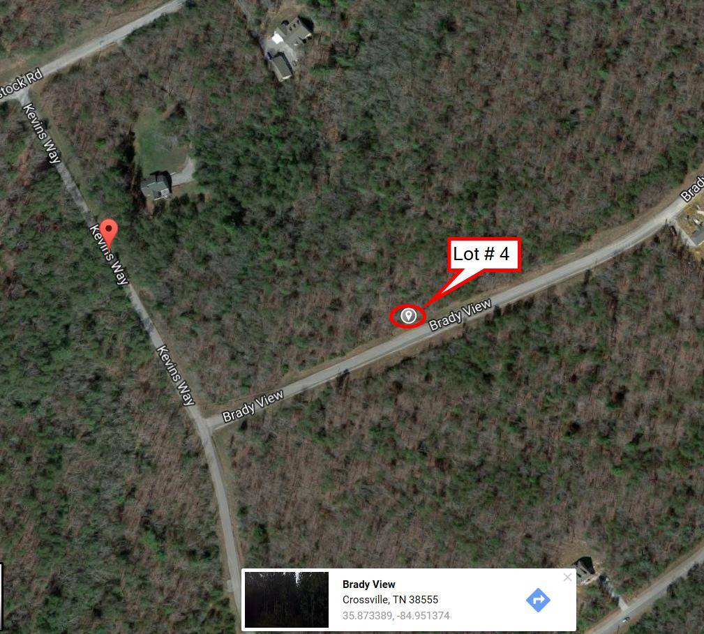 Crossville, TN 38555,Lot # 04 Brady View DR