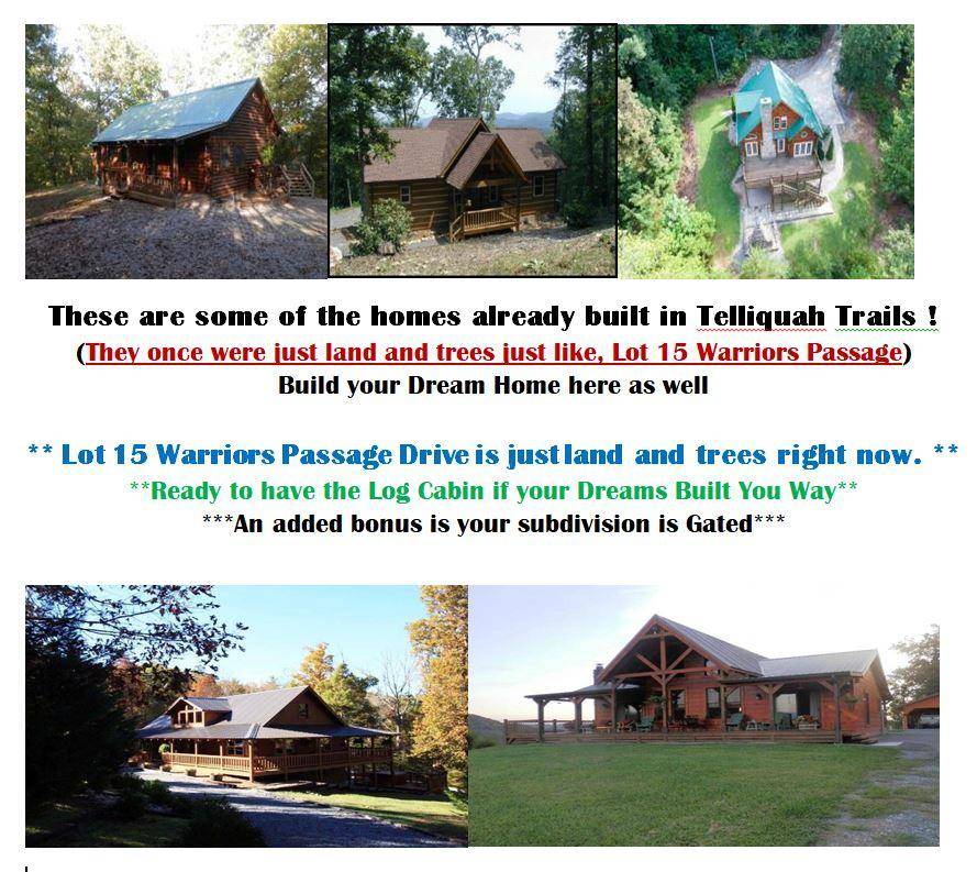 Tellico Plains, TN 37385,Lot 15 Warriors Passage DR