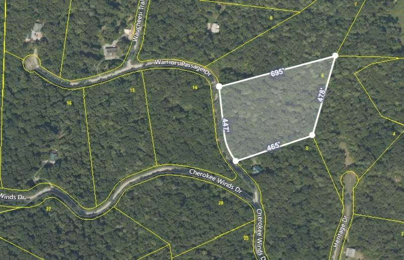 Tellico Plains, TN 37385,Lot #6 Warriors Passage DR