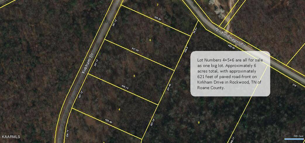 Rockwood, TN 37854,6 acres Kirkham DR