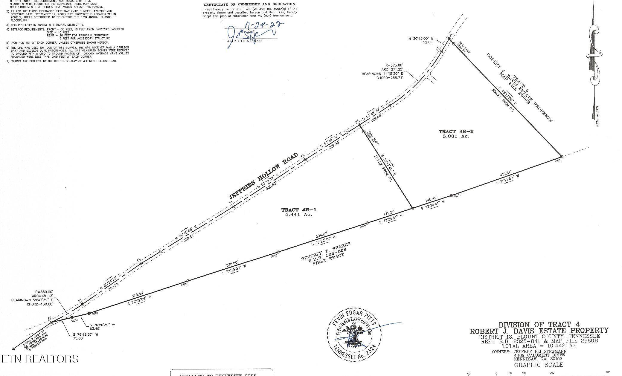 Walland, TN 37886,Lot 4R-1 Jeffries Hollow Rd