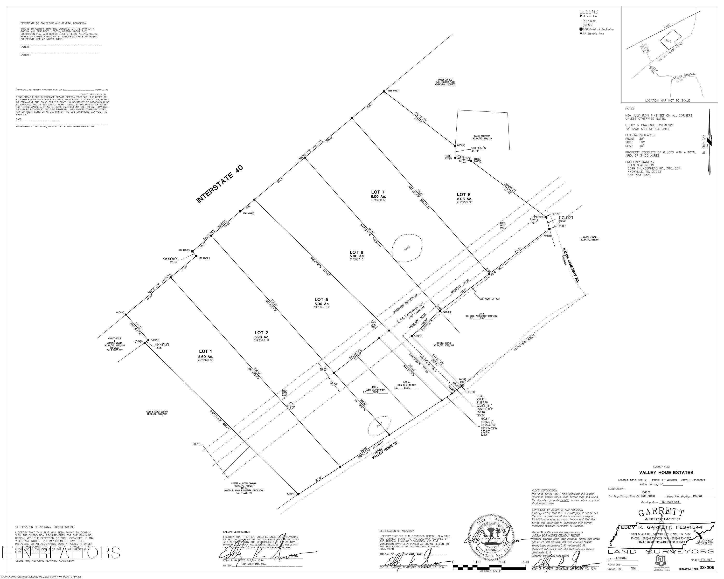 Dandridge, TN 37725,Valley Home Estates | Tract 1