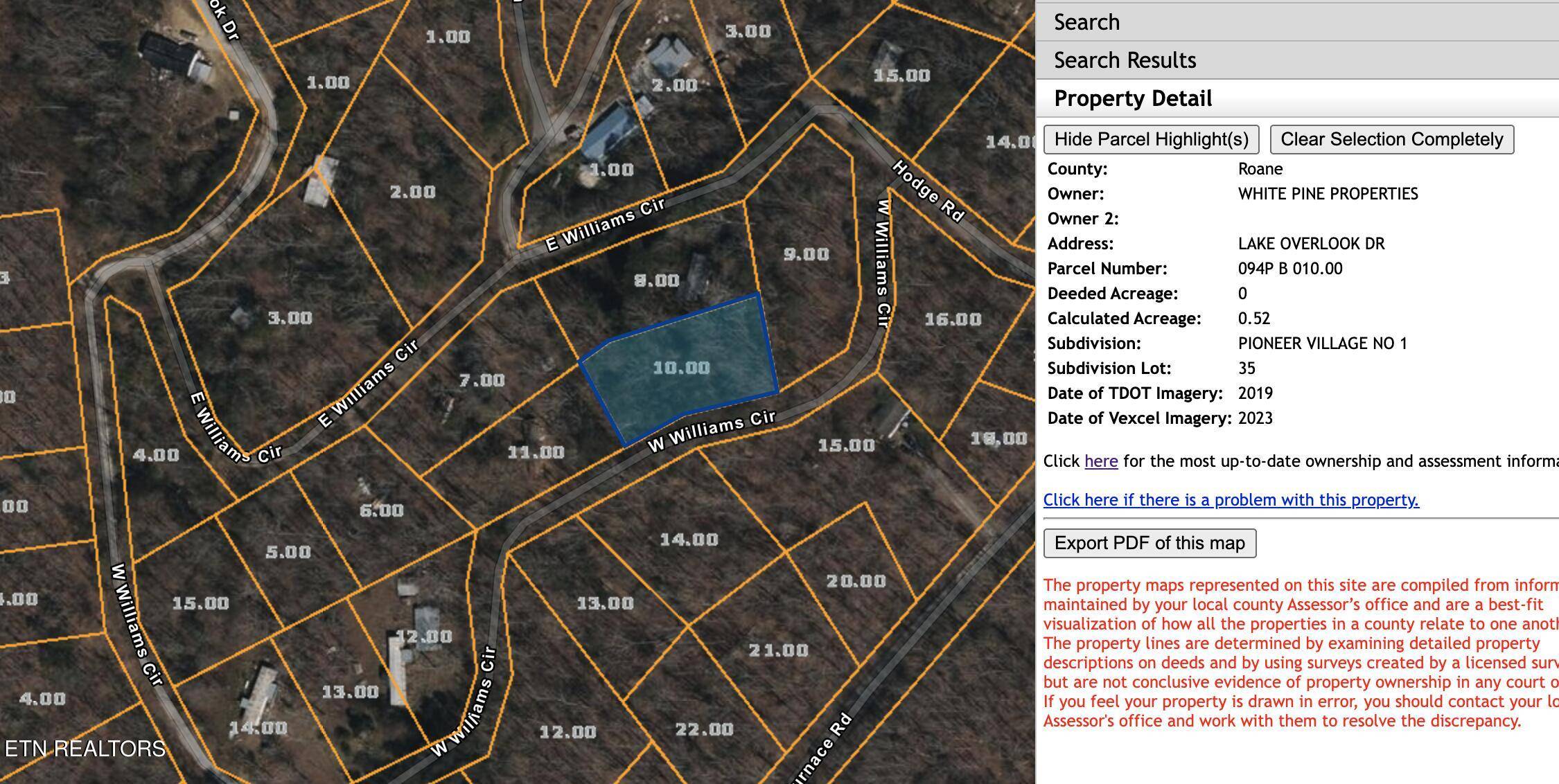 Rockwood, TN 37854,Williams CIR