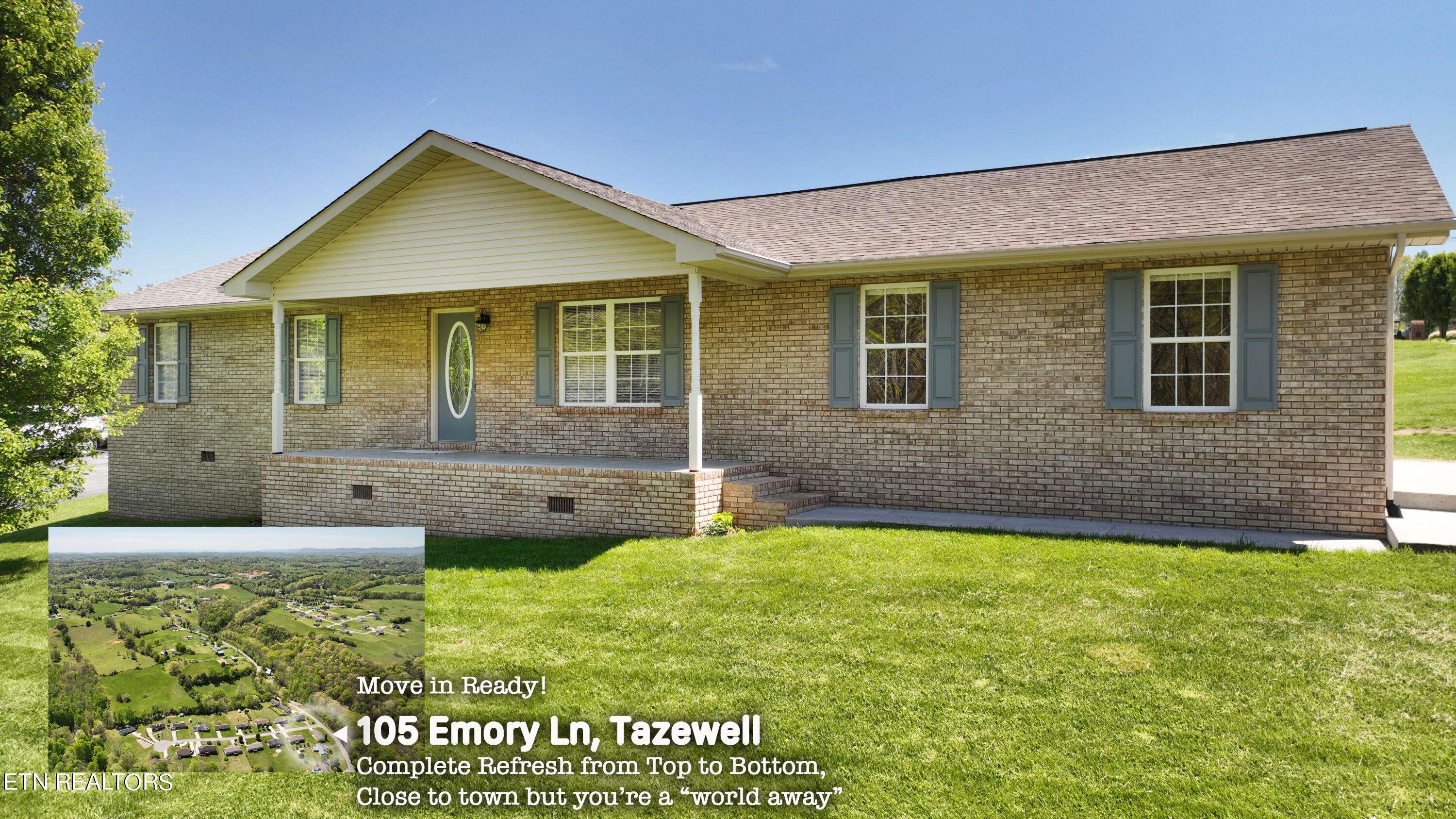 Tazewell, TN 37879,105 Emory LN