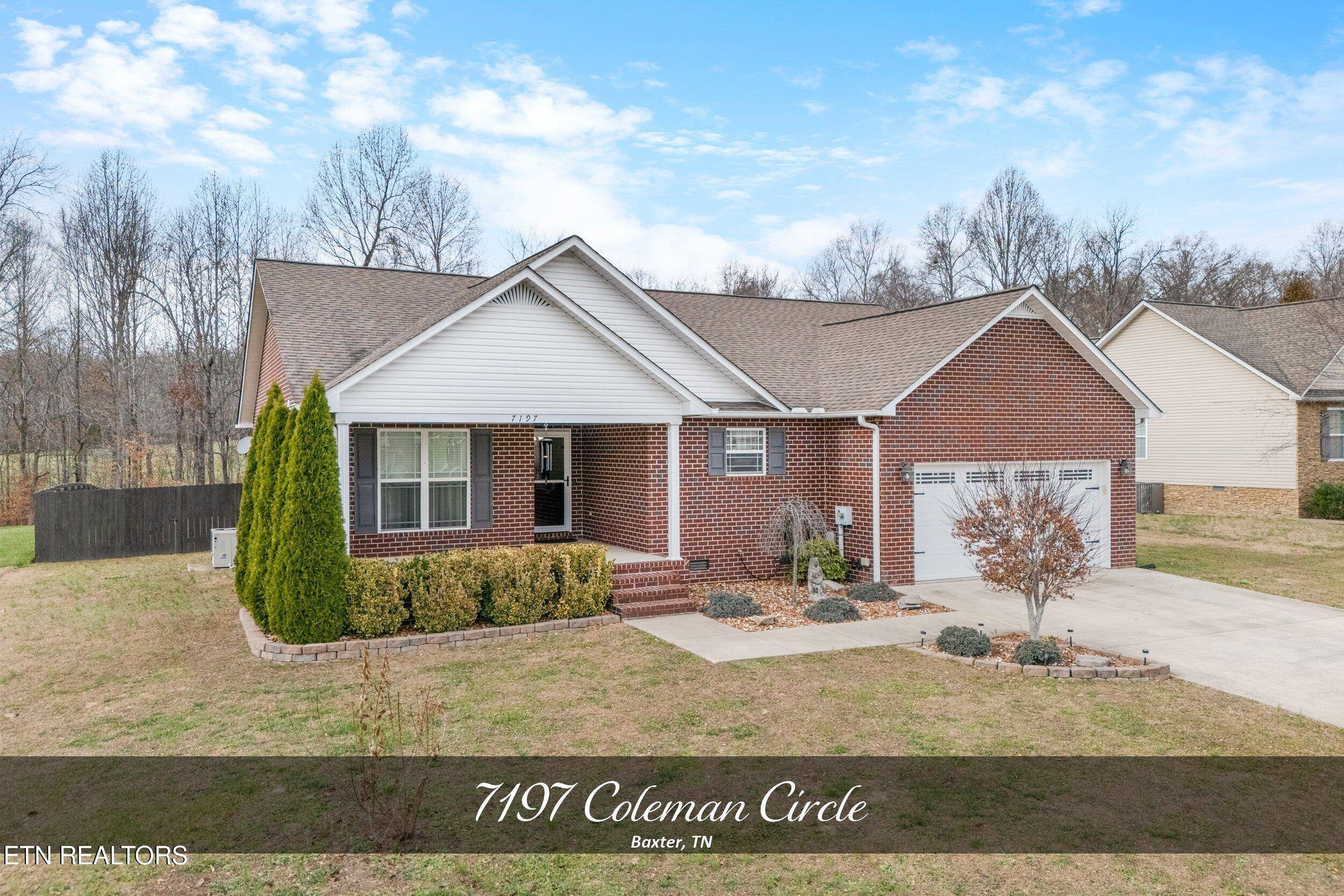 Baxter, TN 38544,7197 Coleman CIR