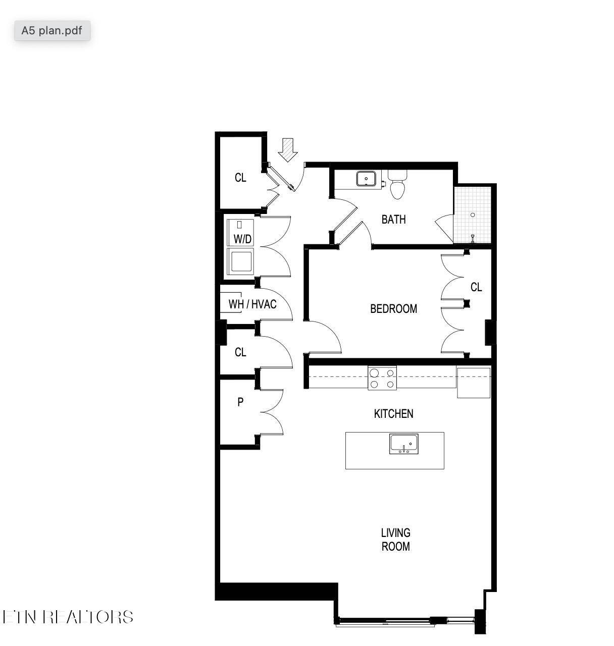Knoxville, TN 37902,327 Summit Hill DR #206
