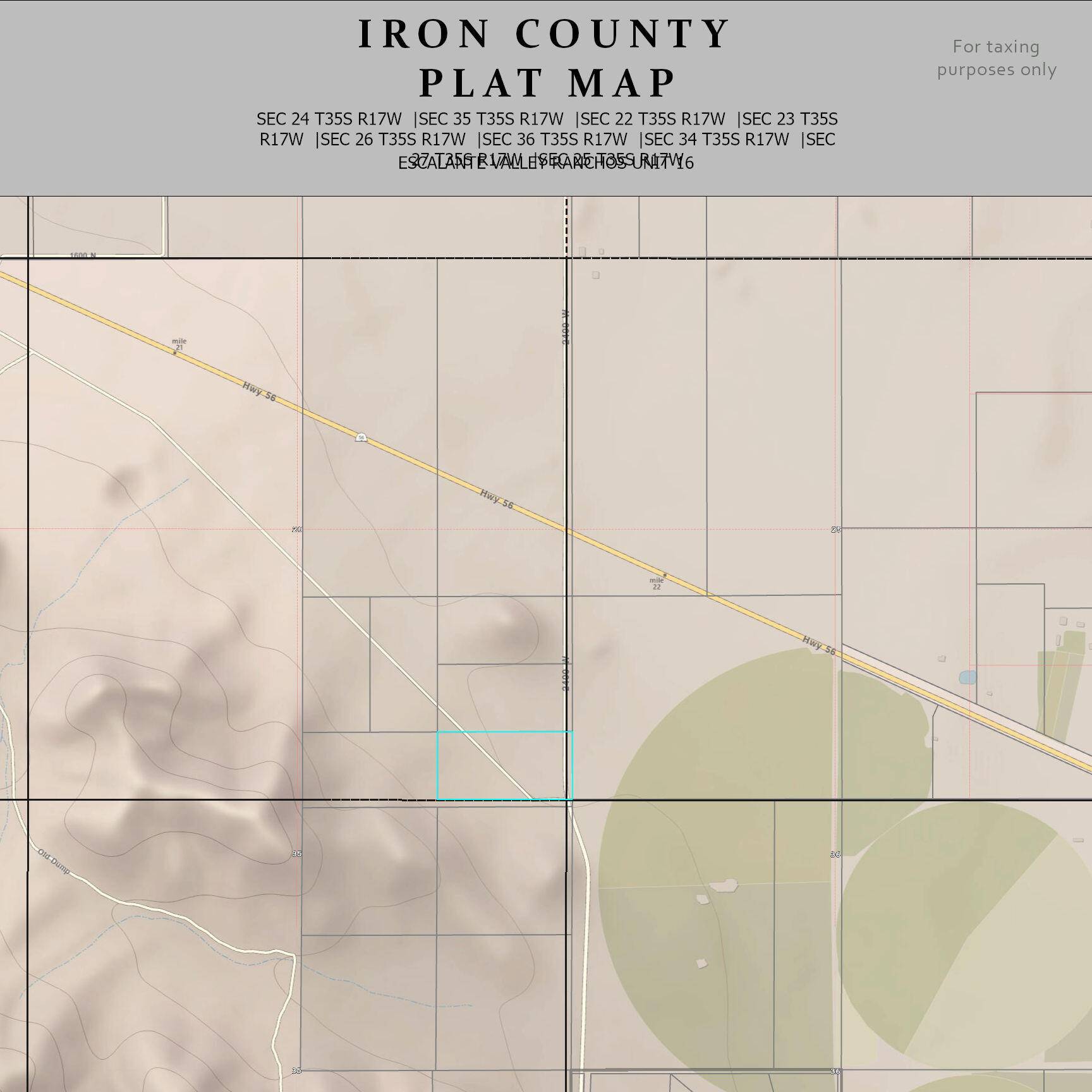 Beryl, UT 84714,20.97 Acre Sec 26 T35S R17W