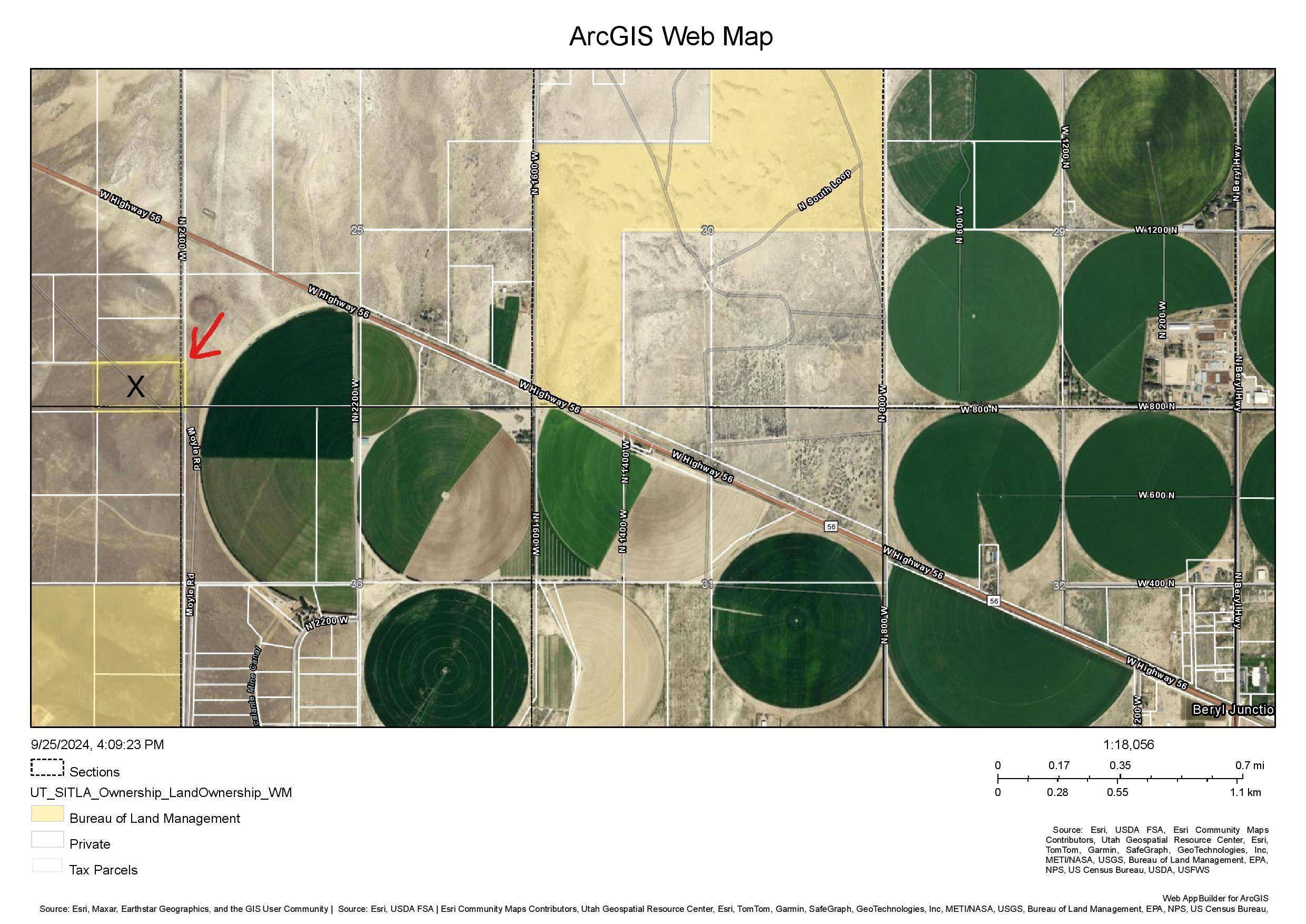 Beryl, UT 84714,20.97 Acre Sec 26 T35S R17W