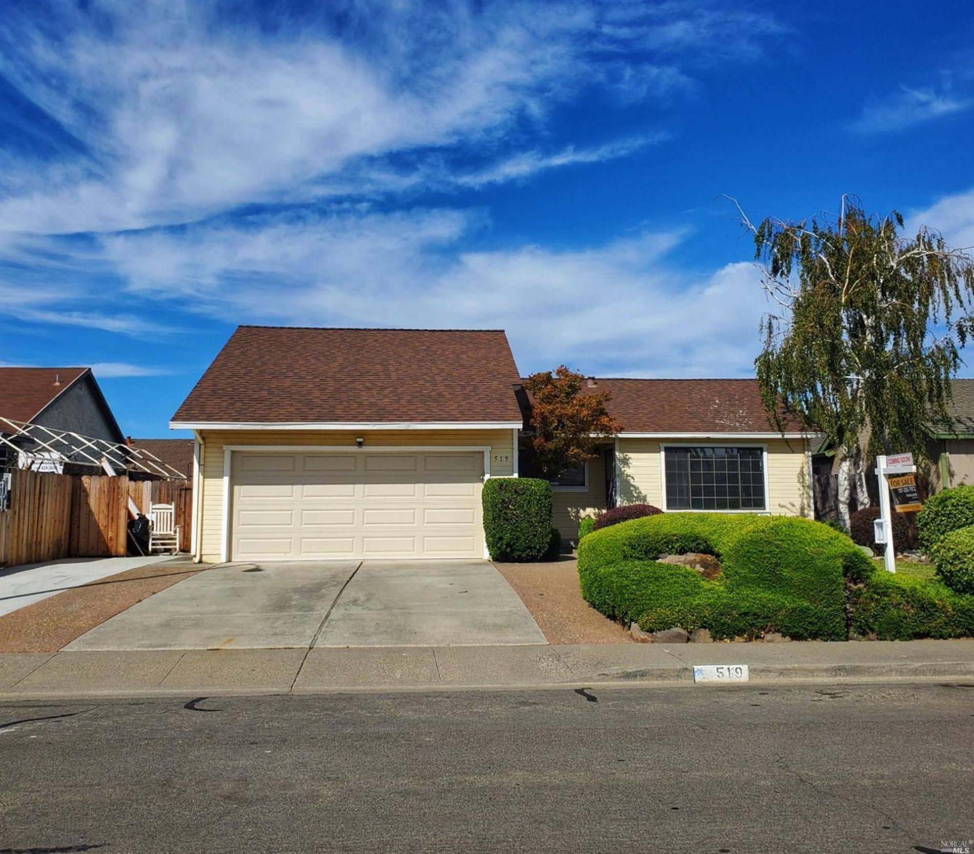 Suisun City, CA 94585,519 Arroyo Grande LN