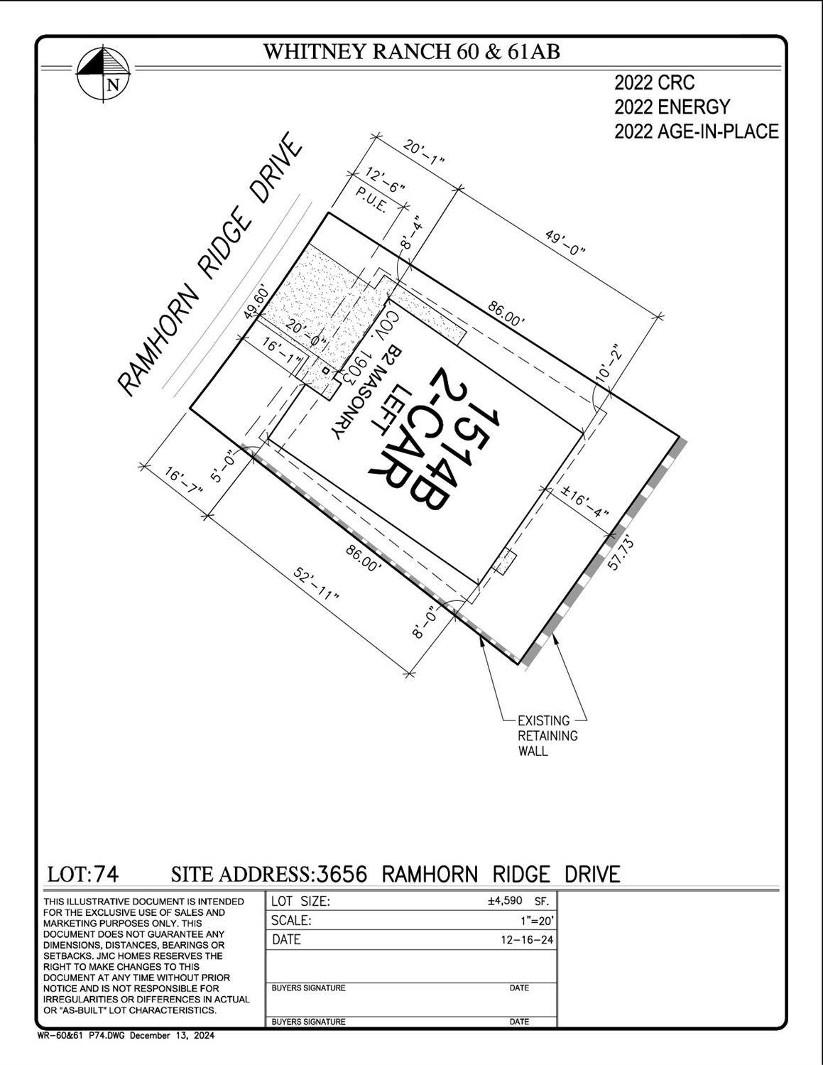 Rocklin, CA 95765,3656 Ramhorn Ridge DR