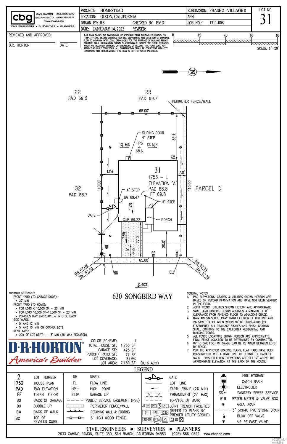 Dixon, CA 95620,630 Songbird WAY