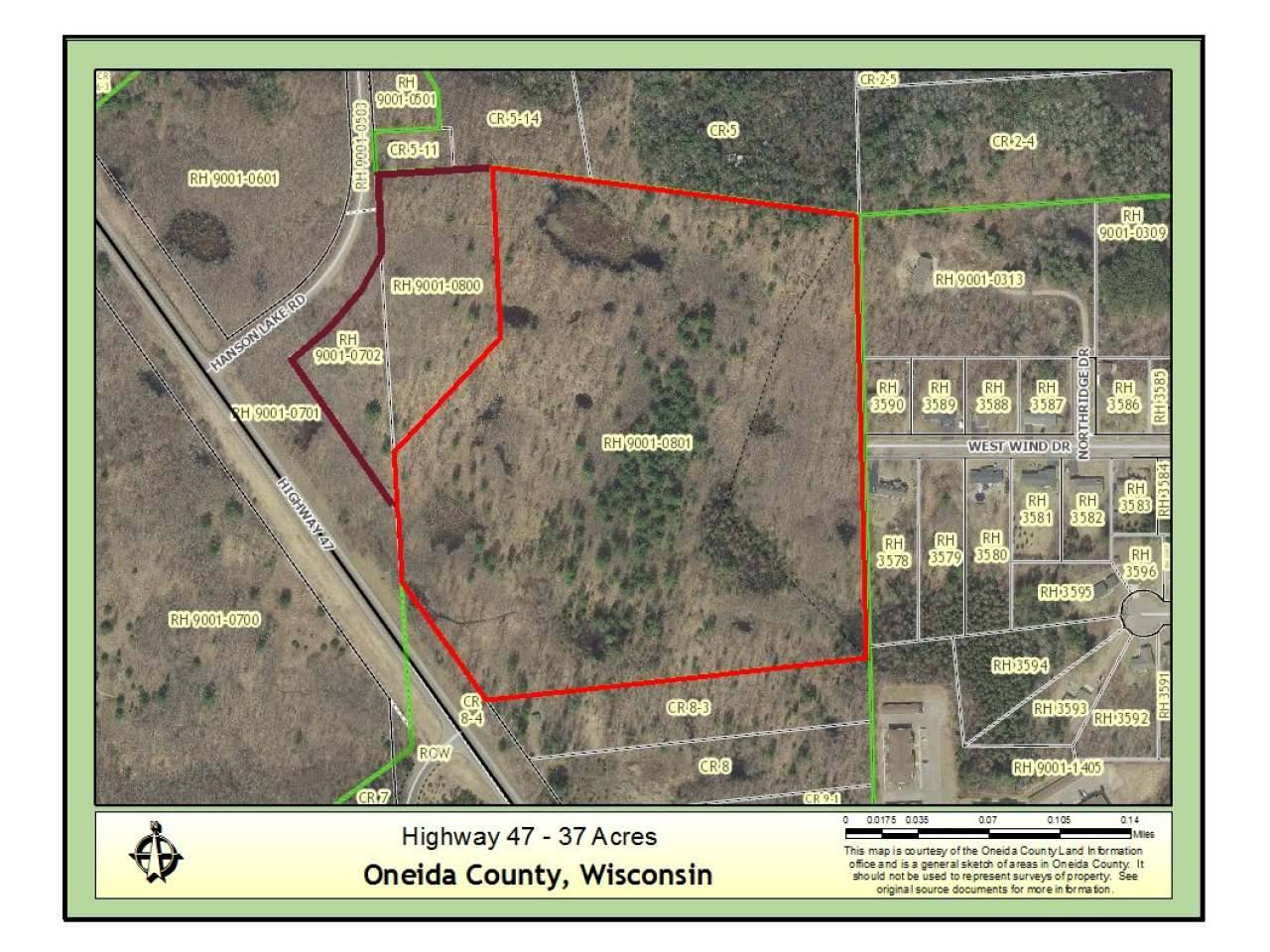 Rhinelander, WI 54501,ON HWY 47