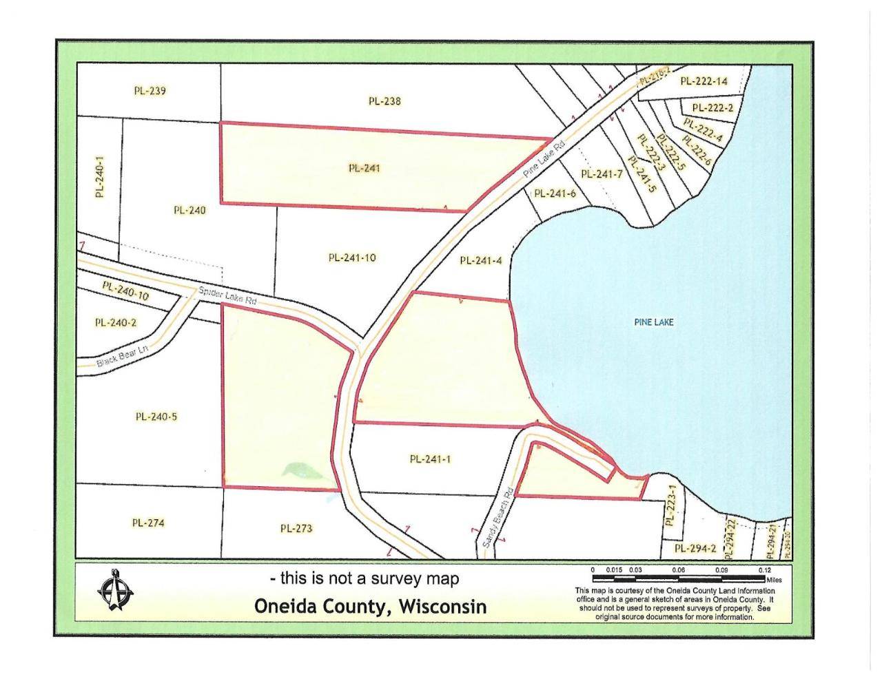 Rhinelander, WI 54501,Off PINE LAKE RD