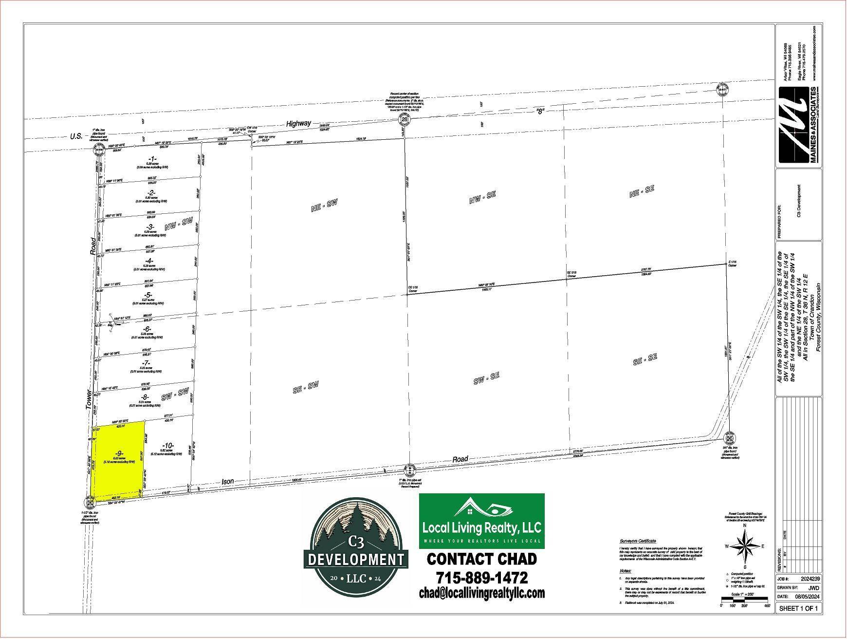 WI 54520,Lot 9 TOWER RD