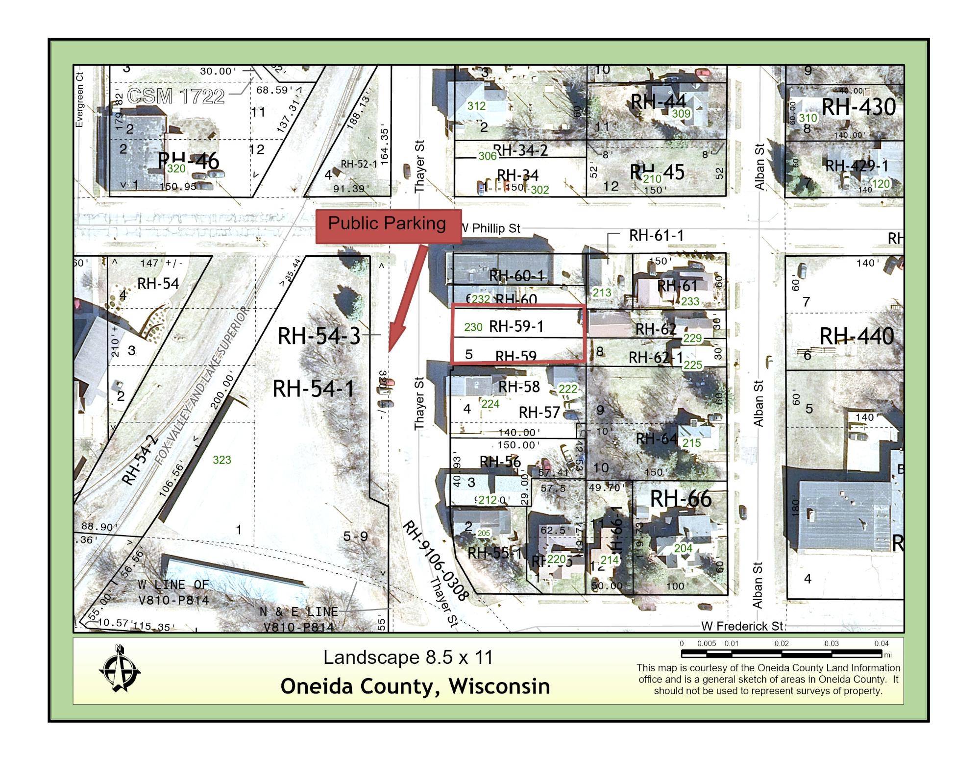 Rhinelander, WI 54501,230 THAYER ST