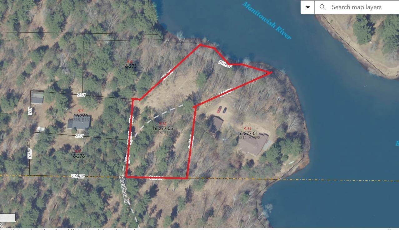 Manitowish Waters, WI 54545,Lot on MARATHON RD