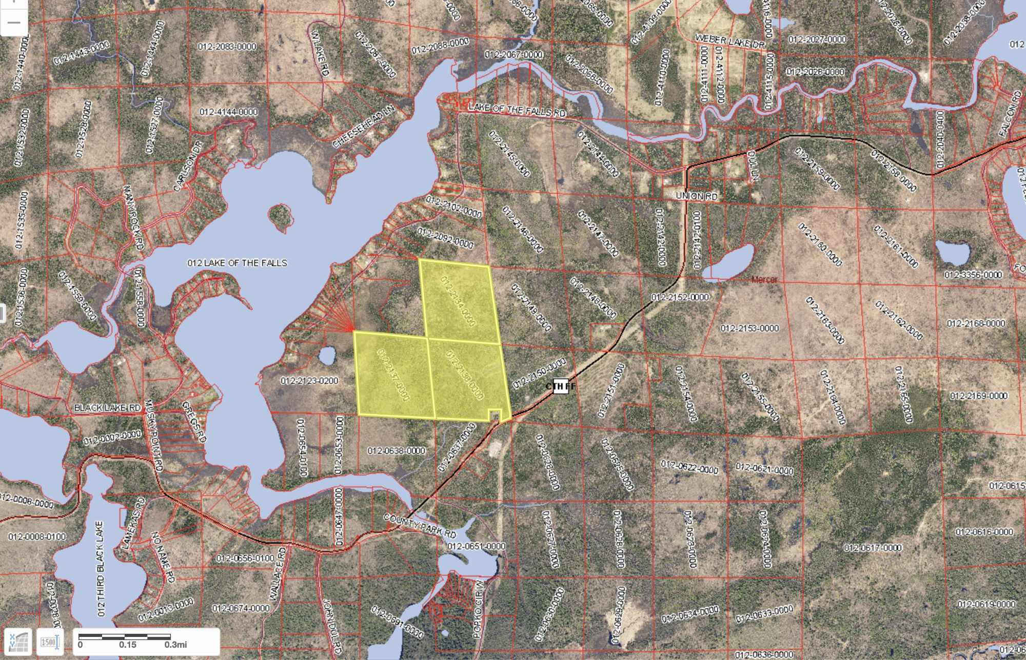 Mercer, WI 54547,Acres CTH FF
