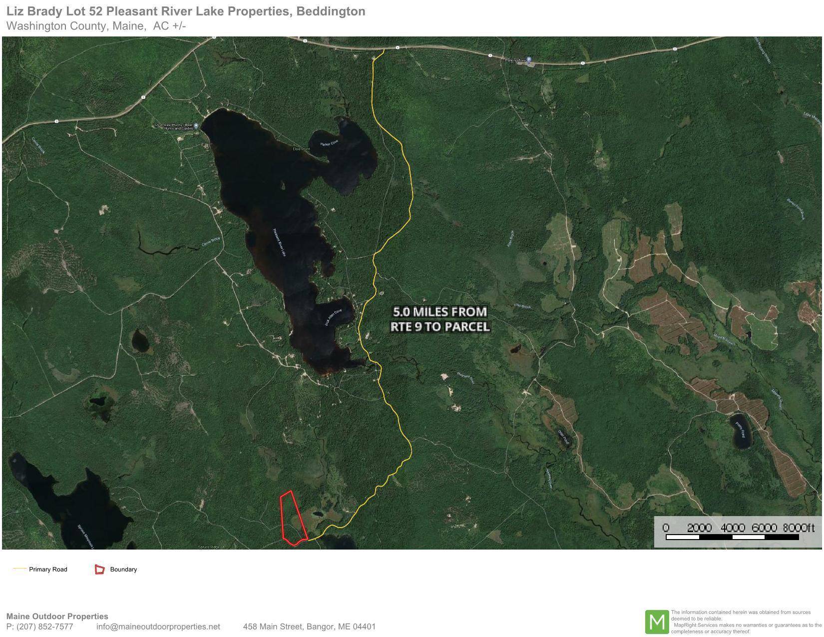 Beddington, ME 04622,Lot 52 S W Pond RD