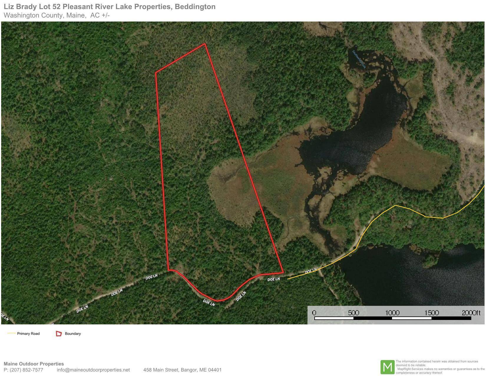 Beddington, ME 04622,Lot 52 S W Pond RD