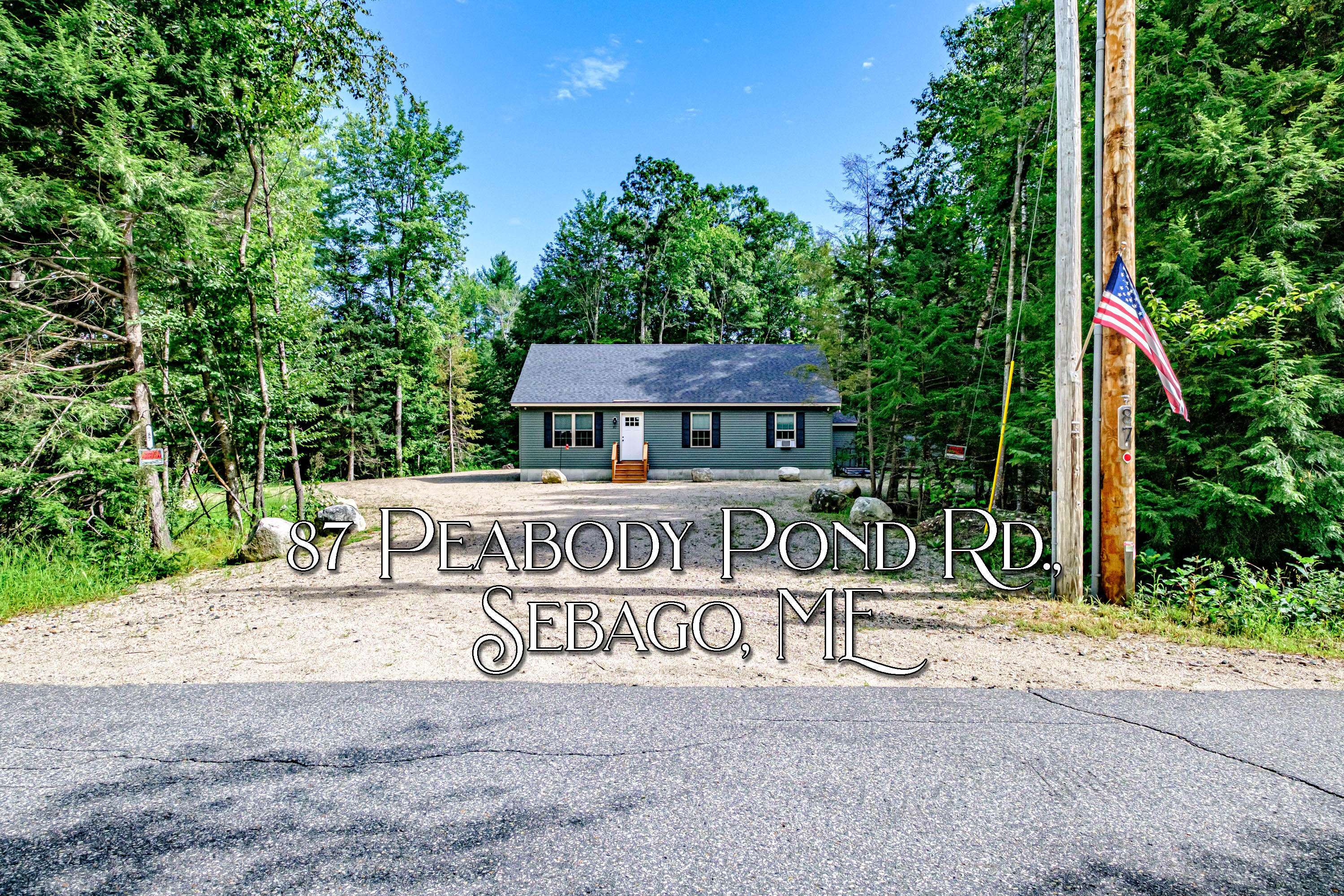 Sebago, ME 04029,87 Peabody Pond Rd RD