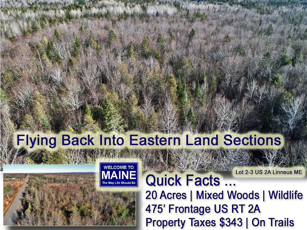 Linneus, ME 04730,Lot 2-3 US RT 2A RD