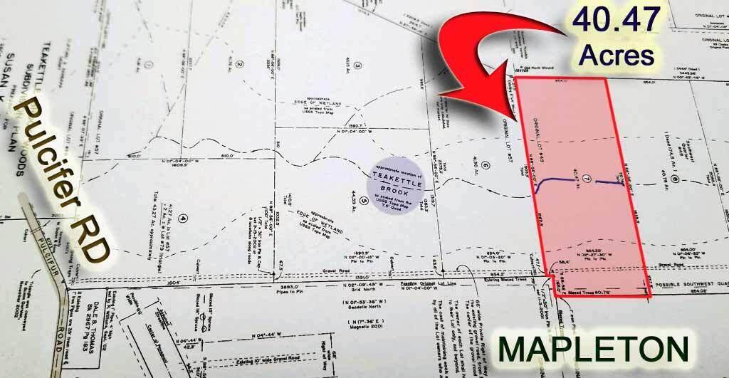 Mapleton, ME 04757,Lot 7 Off Pulcifer RD