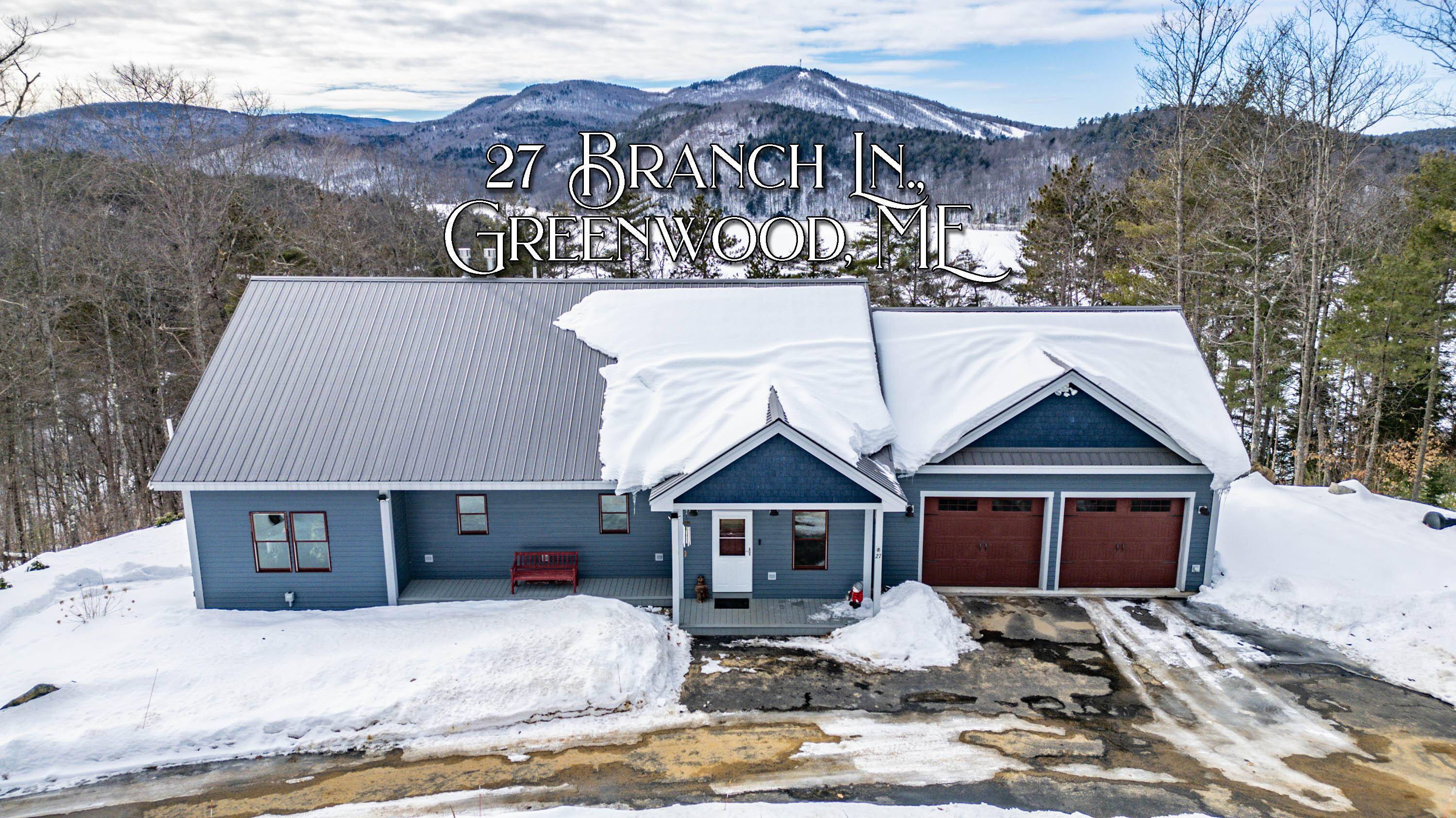 Greenwood, ME 04255,27 Branch LN