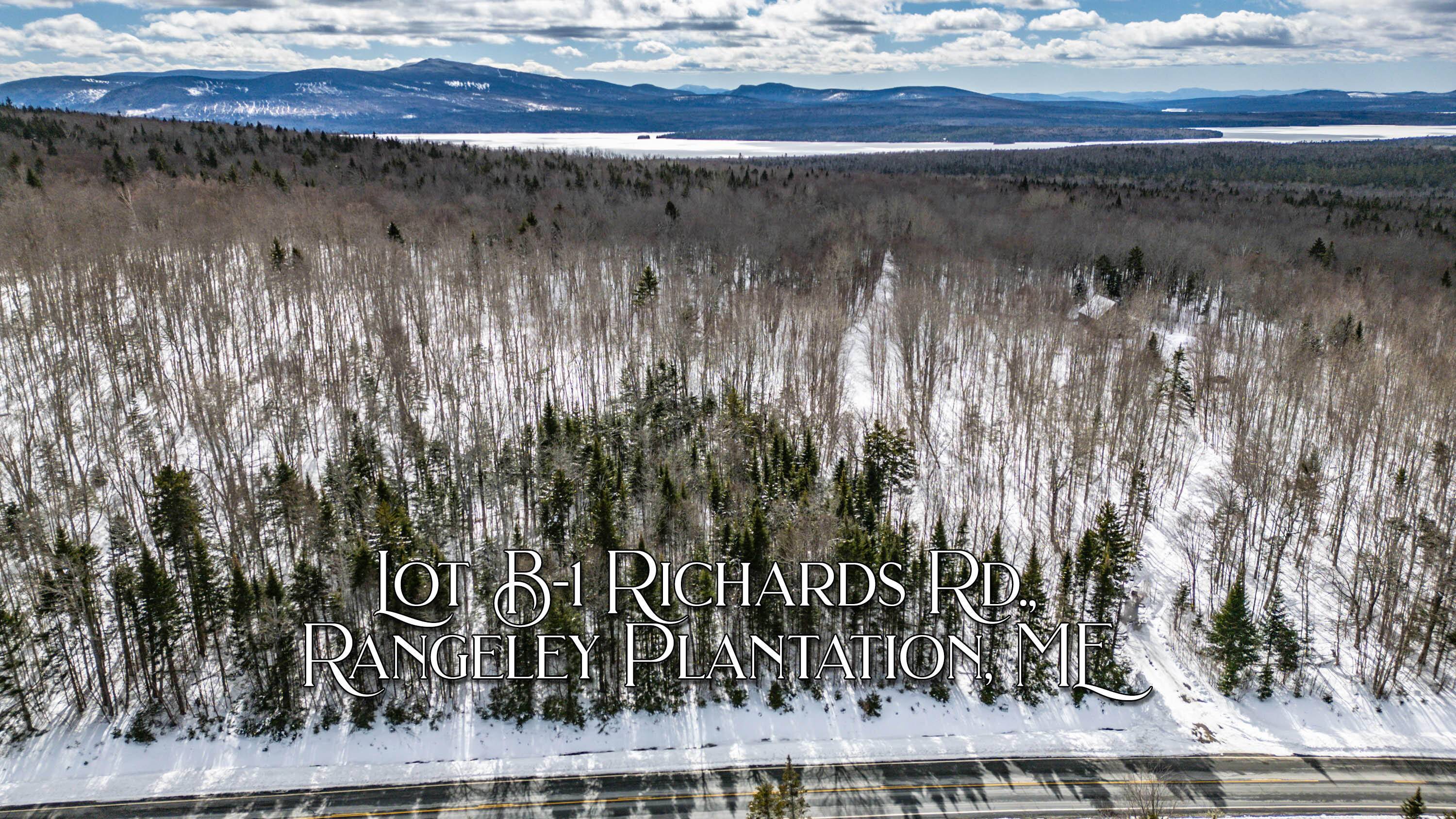 Rangeley Plt, ME 04970,Lot B-1 Richard Road